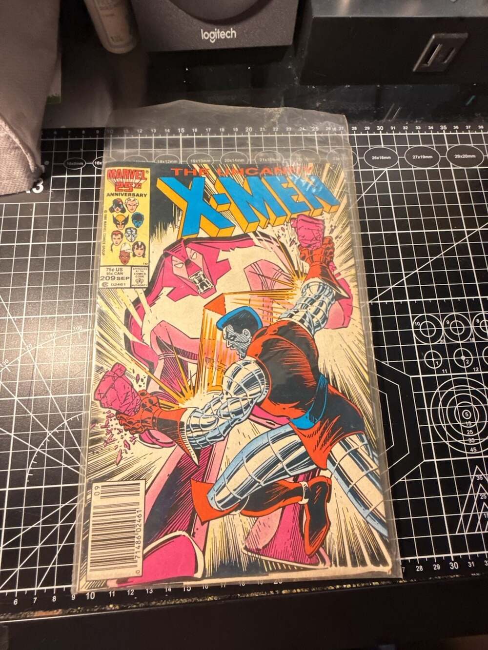 Marvel The Uncanny X-Men #209 Comic Book 1986